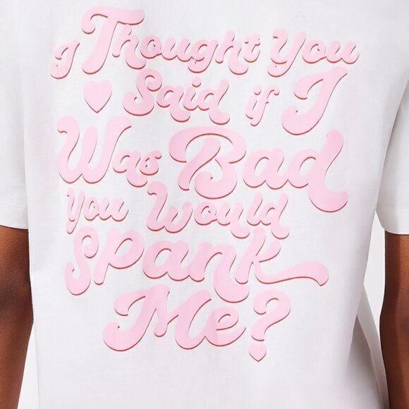 Savage X Fenty Spank Graphic Tee By Rihanna - Picture 6 of 16